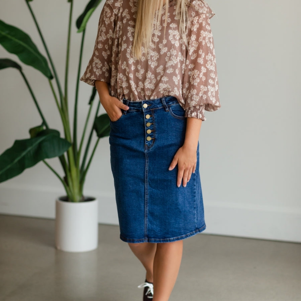 Inherit Co Denim Skirt